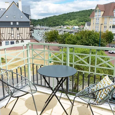 2 Pieces Port Cabourg - 2 A 4 Personnes - 34 M2 - Balcon - Vue Port - Proche 아파트 디베쉬르메르